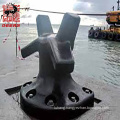 Deers cast steel marine mooring horn bollard for dock